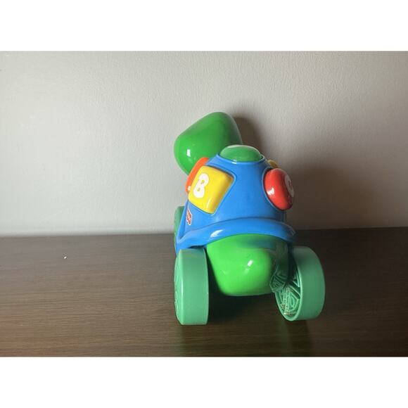 Fisher Price Mattel 2002 Shapes Rolling Turtle - Picture 4 of 6